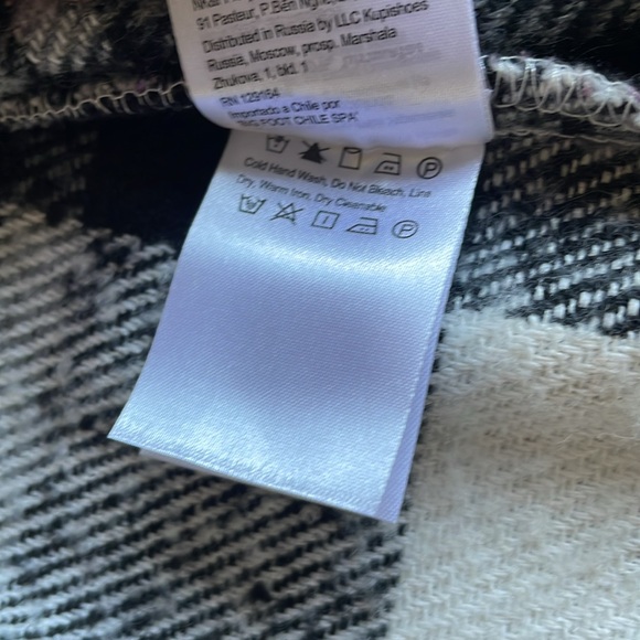 Cotton On Soft Fuzz Textured Plaid Jacket - Picture 12 of 12